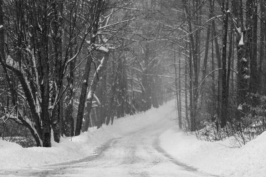 Snowy Road Dec 7 Blog